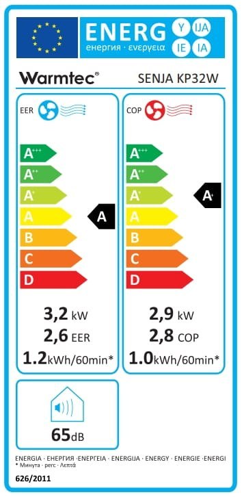 Klimatyzator przenośny WARMTEC Senja KP32W