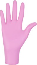 Rękawice Nitrylowe 100 sztuk / Różowe / Nitrylex Pink (XL 9-10)