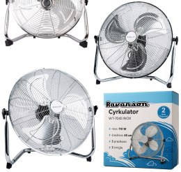 Wentylator podłogowy Ravanson WT-7045 INOX