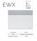 Elektryczny grzejnik naścienny WARMTEC EWX-500W