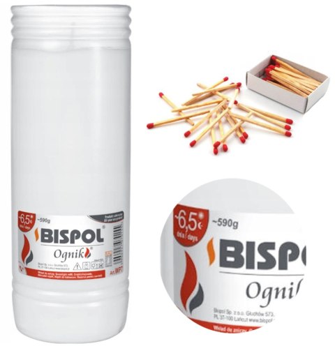 BISPOL - Wkład Zalewany Ognik WP7 - 12 szt.
