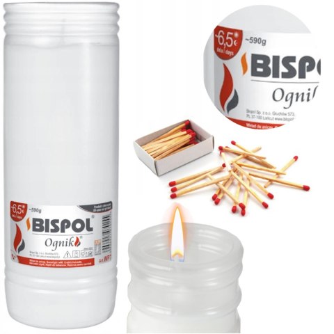 BISPOL - Wkład Zalewany Ognik WP7 - 12 szt.