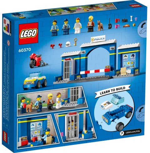 60370 - LEGO City - Posterunek policji - pościg