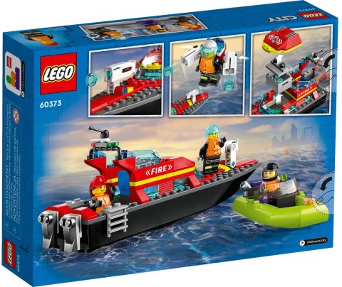 60373 - LEGO City - Łódź strażacka