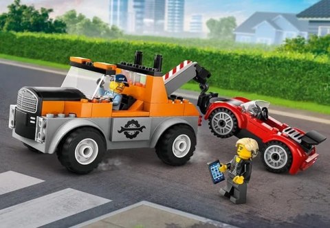 60435 - LEGO City - Samochód pomocy drogowej i naprawa sportowego auta