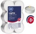 AURA Świece Lights Maxi Premium 8h 12 szt. pf35-12s