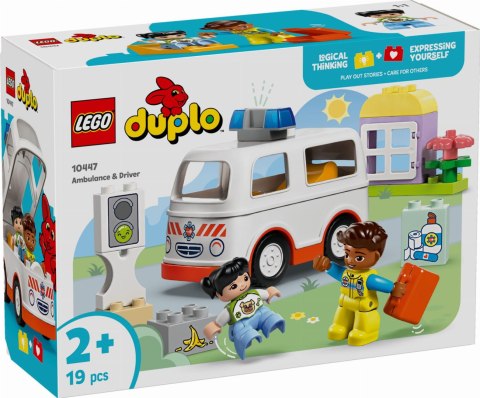 10447 - LEGO DUPLO - Karetka z kierowcą