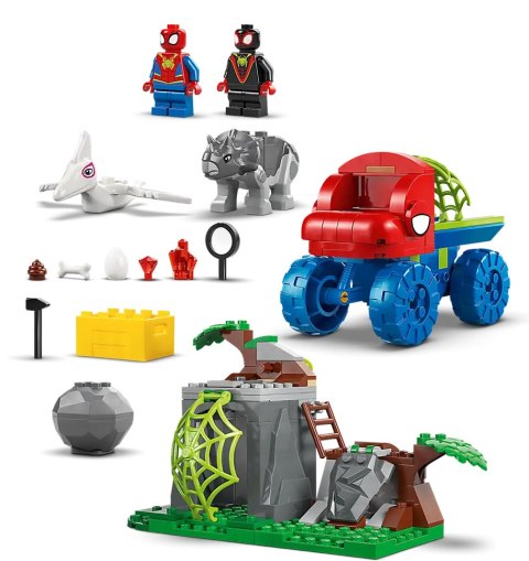 11199 - LEGO Super Heroes - Misja ratunkowa zespołu Spidey'ego w dinoterenówce