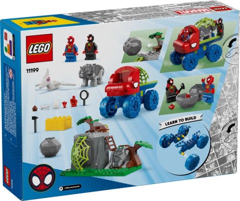 11199 - LEGO Super Heroes - Misja ratunkowa zespołu Spidey'ego w dinoterenówce