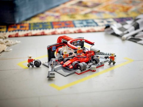 60443 - LEGO City - F1® Pit stop i mechanicy z bolidem Ferrari