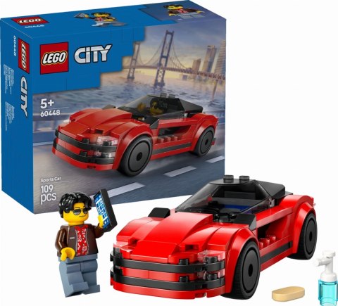 60448 - LEGO City - Czerwony samochód sportowy