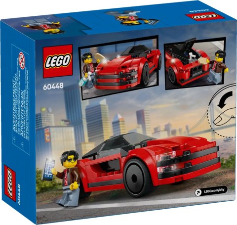 60448 - LEGO City - Czerwony samochód sportowy