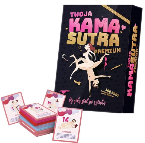 Gra Karciana Dla Dorosłych - TWOJA KAMASUTRA PREMIUM