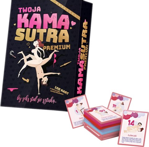 Gra Karciana Dla Dorosłych - TWOJA KAMASUTRA PREMIUM