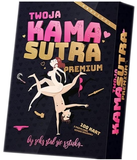 Gra Karciana Dla Dorosłych - TWOJA KAMASUTRA PREMIUM