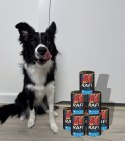 Karma Mokra Dla Psów RAFI z Jagnięciną, Borówką i Żurawiną 400g - 12 szt.