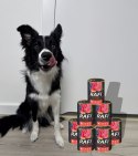 Karma Mokra Dla Psów RAFI z Wołowiną, Borówką i Żurawiną 400g - 1 szt.