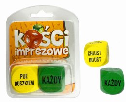 Kości Imprezowe (Żółto-Zielone)
