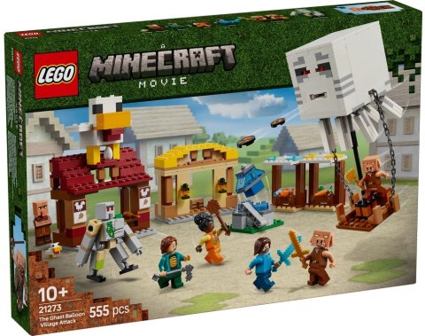21273 - LEGO Minecraft - Atak balonowego Ghasta na wioskę