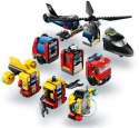 60462 - LEGO City - Zestaw z helikopterem, wozem strażackim i łodzią podwodną