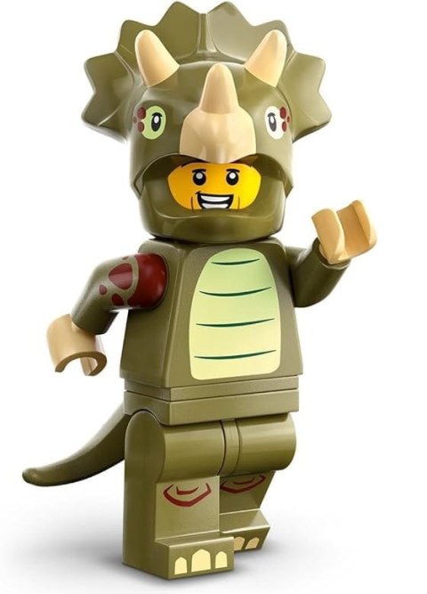 71045 - LEGO Minifigures - MIŁOŚNIK TRICERATOPSÓW W PRZEBRANIU col25-8 / Seria 25
