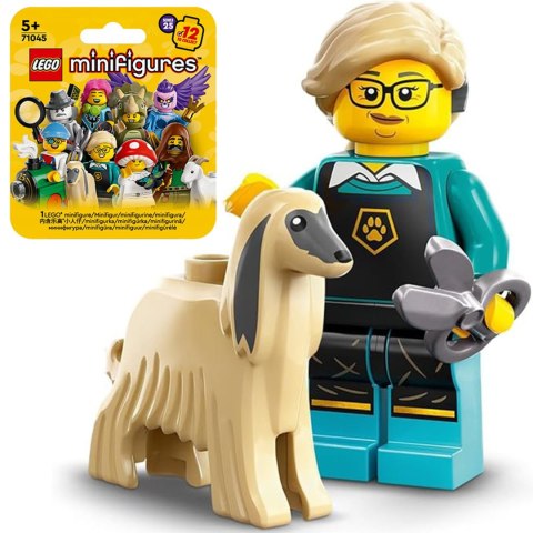 71045 - LEGO Minifigures - PSIA FRYZJERKA Z CHARTEM AFGAŃSKIM col25-12 / Seria 25