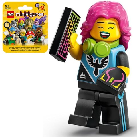 71045 - LEGO Minifigures - ZAWODNICZKA E-SPORTOWA col25-2 / Seria 25