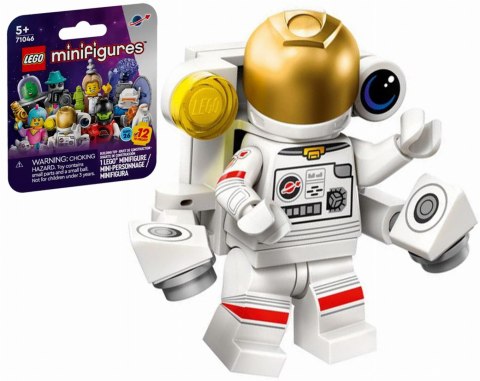 71046 - LEGO Minifigures - ASTRONAUTKA W PRZESTRZENI KOSMICZNEJ col26-1 / Kosmos Seria 26