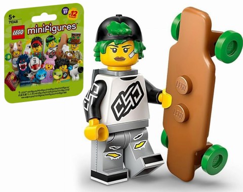 71048 - LEGO Minifigures - LONGBOARDZISTKA col27-7 / Seria 27