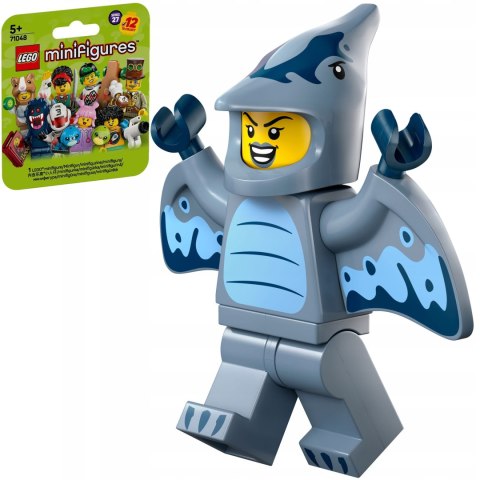 71048 - LEGO Minifigures - MIŁOŚNIK PTERODAKTYLI W PRZEBRANIU col27-6 / Seria 27