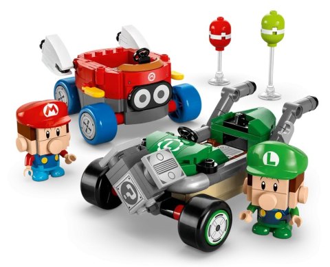 72034 - LEGO Super Mario - Mario Kart™ - Baby Mario kontra Baby Luigi