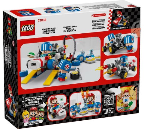 72035 - LEGO Super Mario - Mario Kart™ - Toad i jego garaż