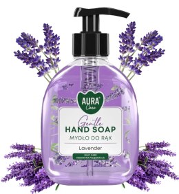 AURA Care Mydło Do Rąk Delikatne Lawenda 300 ml Z Dozownikiem AHS-001-002