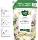 AURA Care Mydło Do Rąk Kremowe Wanilia 1000 ml Uzupełniające AHS-002-003