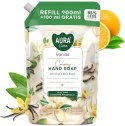 AURA Care Mydło Do Rąk Kremowe Wanilia 1000 ml Uzupełniające AHS-002-003