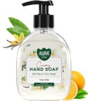 AURA Care Mydło Do Rąk Kremowe Wanilia 300 ml Z Dozownikiem AHS-001-003