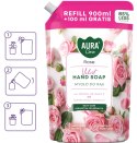 AURA Care Mydło Do Rąk Nawilżające Róża 1000 ml Uzupełniające AHS-002-001