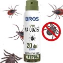 BROS - spray na odzież - odstrasza i zabija kleszcze 90ml