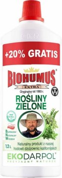 EKODARPOL BIOHUMUS EXTRA Rośliny Zielone 1L + 20% gratis