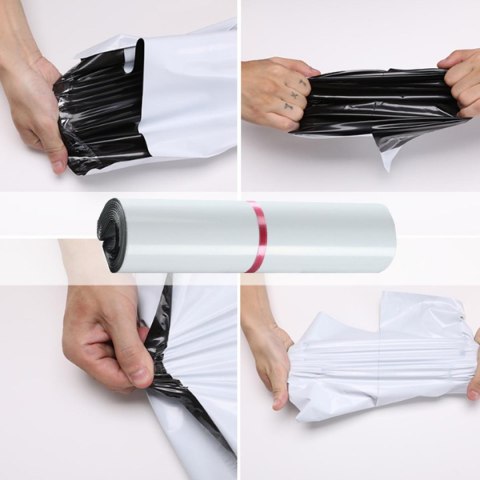 Foliopaki Kurierskie Białe B5 190x250mm - 50 szt.