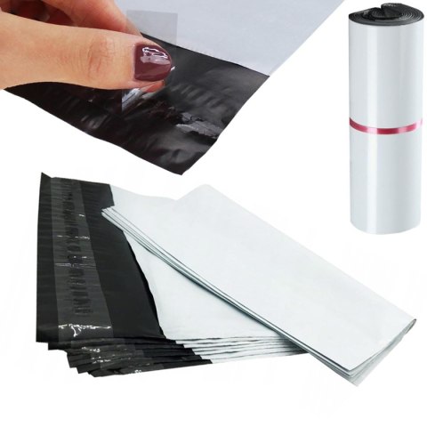 Foliopaki Kurierskie Białe B5 190x250mm - 50 szt.