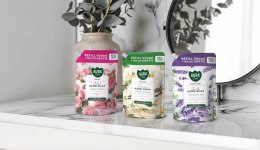 Zestaw 3x1000 ml AURA Care Mydło Do Rąk Uzupełniające Lawenda Róża Wanilia