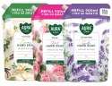 Zestaw 3x1000 ml AURA Care Mydło Do Rąk Uzupełniające Lawenda Róża Wanilia