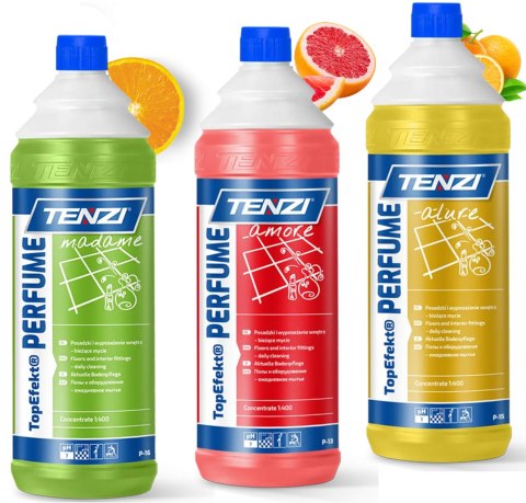 Zestaw 3 x Płyn TENZI Top Efekt Perfume ALURE + AMORE + MADAME