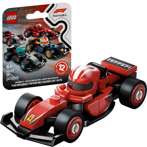 71049 - LEGO Minifigures - Bolid Formuła F1 Ferrari