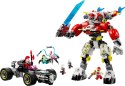 71497 - LEGO DREAMZzz - Tygrysi mech Coopera i hot rod Zero
