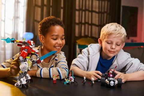 71497 - LEGO DREAMZzz - Tygrysi mech Coopera i hot rod Zero