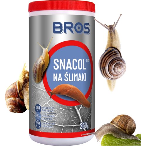 BROS - Snacol 3GB zwalcza ślimaki 250g