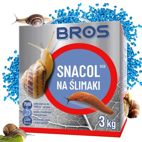 BROS - Snacol 5GB zwalcza ślimaki 3kg