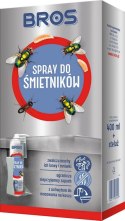 BROS - Spray Do Śmietników 400ml - Zestaw z Uchwytem